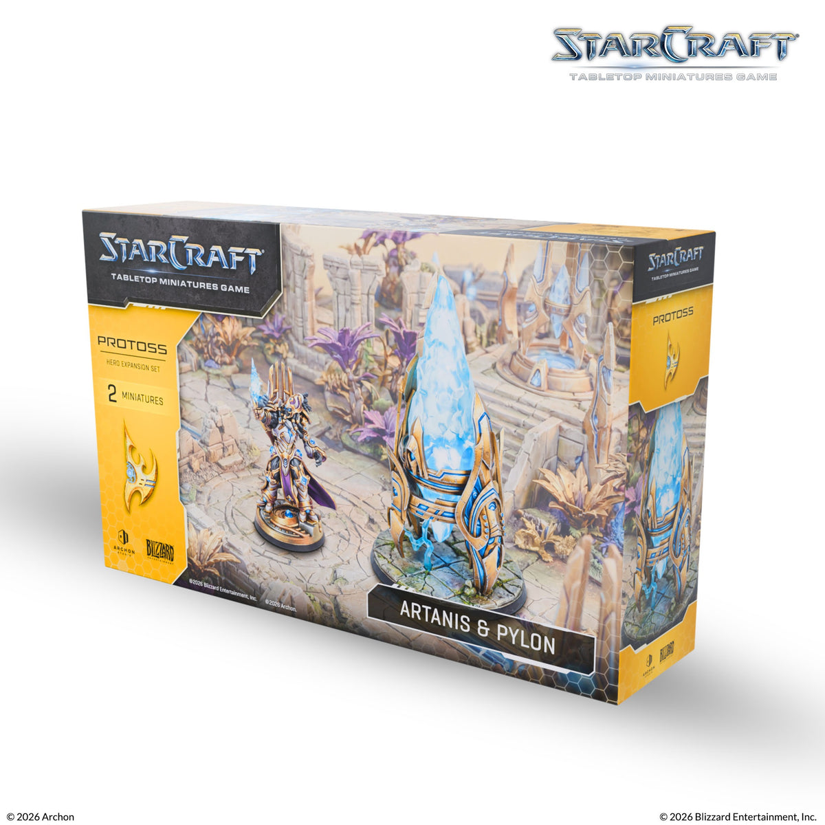 Archon Studio - Starcraft TMG: Protoss Hero Expansion Set: Artanis & Pylon