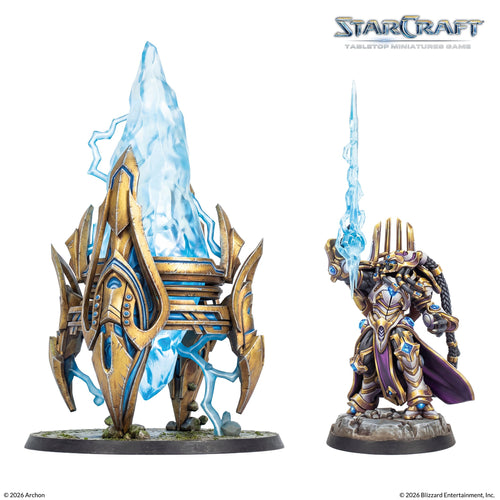 Archon Studio - Starcraft TMG: Protoss Hero Expansion Set: Artanis & Pylon