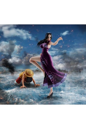 One Piece S.H.Figuarts Actionfigur Boa Hancock -Marineford- 16 cm Actionfiguren One Piece